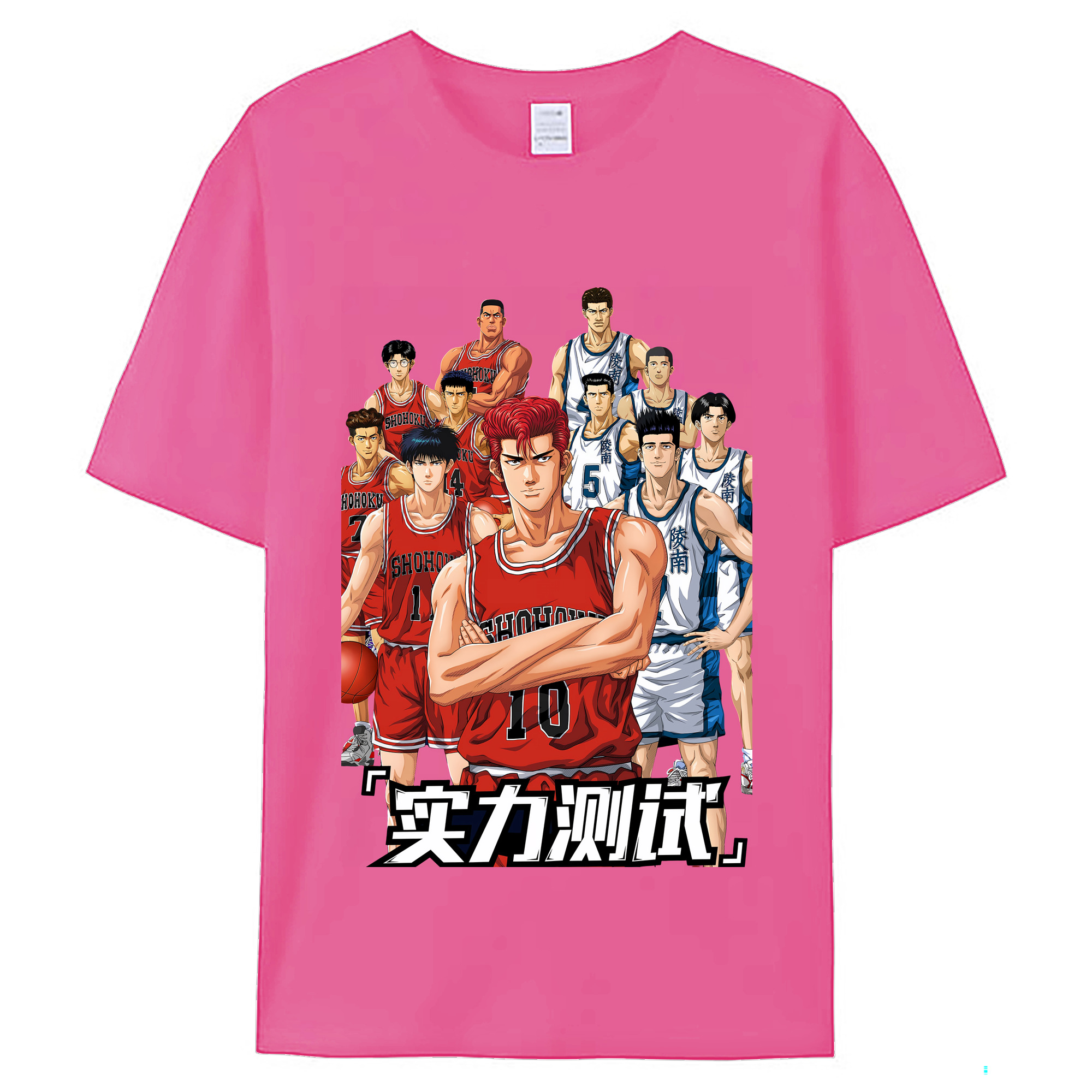 （画像用） SLAM DUNK／スラムダンク レディースカジュアルプリントTシャツ（綿100％）